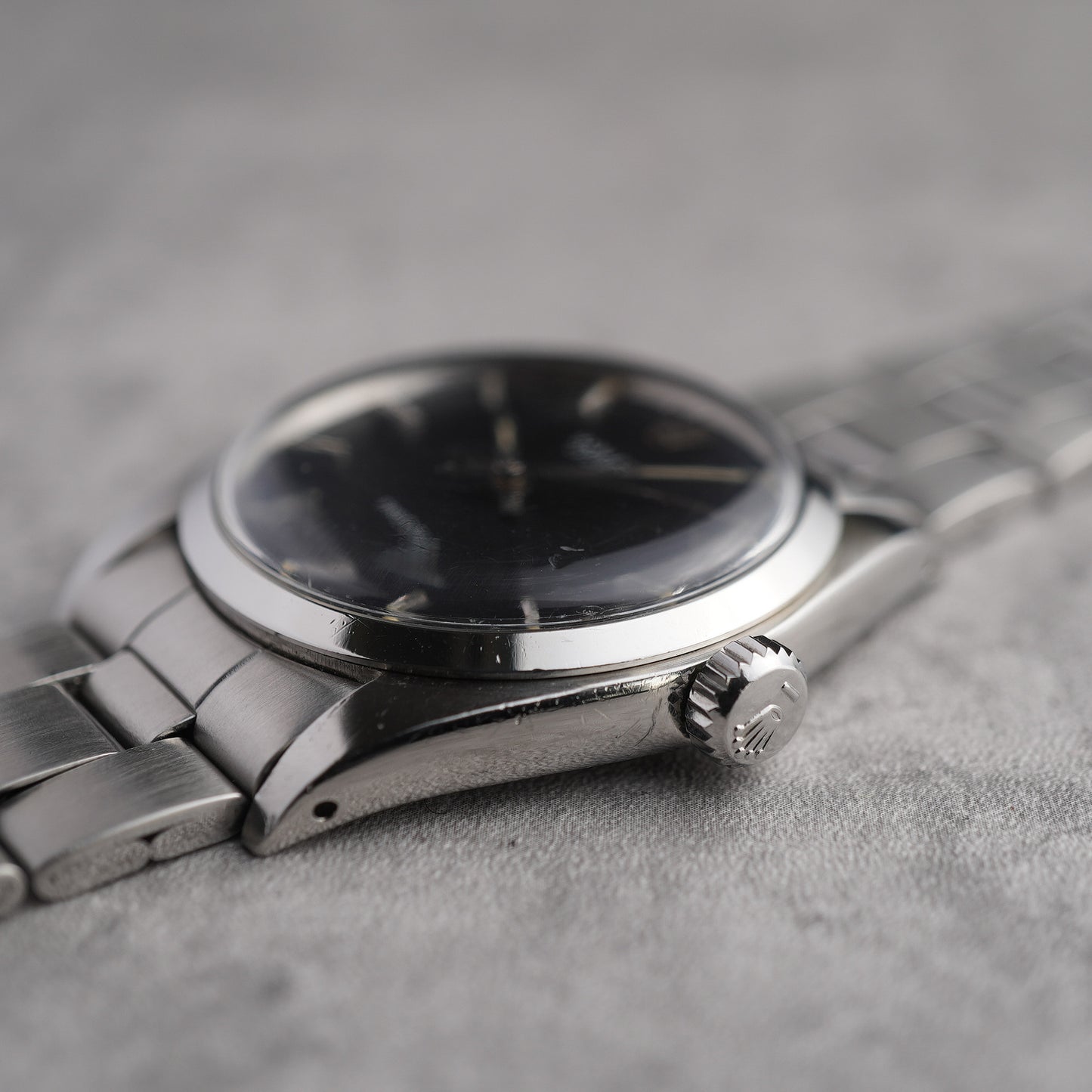ROLEX ロレックス オイスタープレシジョン マットブラックダイヤル Ref. 6426 1968年製