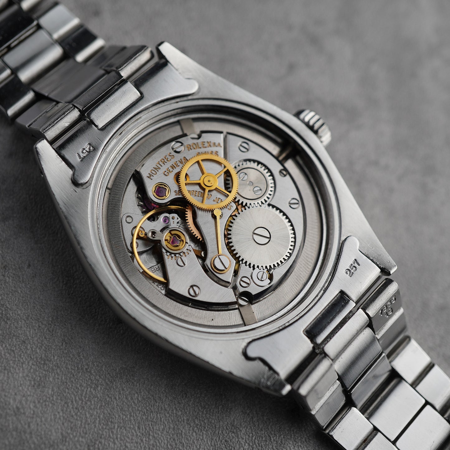 ROLEX ロレックス オイスタープレシジョン マットブラックダイヤル Ref. 6426 1968年製